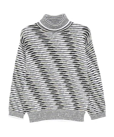 MISSONI PATTERNED-JACQUARD JUMPER