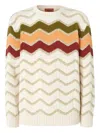Missoni Patterned-jacquard Jumper In White