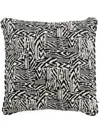 Missoni Patterned-jacquard Square-shape Cushion In Schwarz