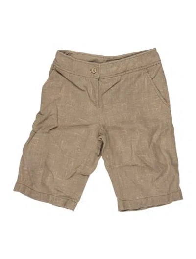 Pre-owned Missoni Patterned Knee-length Shorts In Neutral