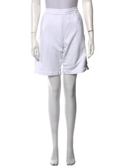 Pre-owned Missoni Patterned Knee-length Shorts In White
