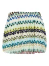 MISSONI PATTERNED LACE MINI SKIRT