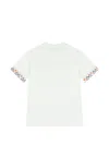 Missoni Patterned Logo T-shirt In White