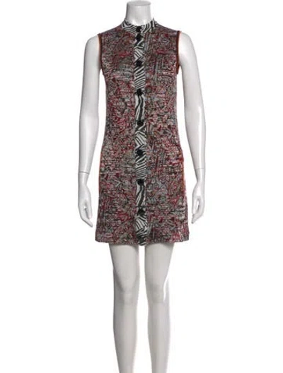 Pre-owned Missoni Patterned Mini Dress