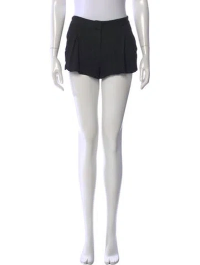 Pre-owned Missoni Patterned Mini Shorts In Black