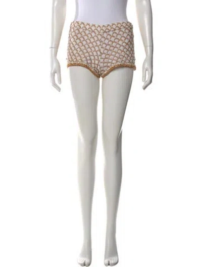 Pre-owned Missoni Patterned Mini Shorts In Multi