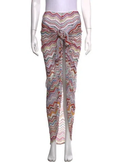 Pre-owned Missoni Patterned Mini Shorts In Multicolor