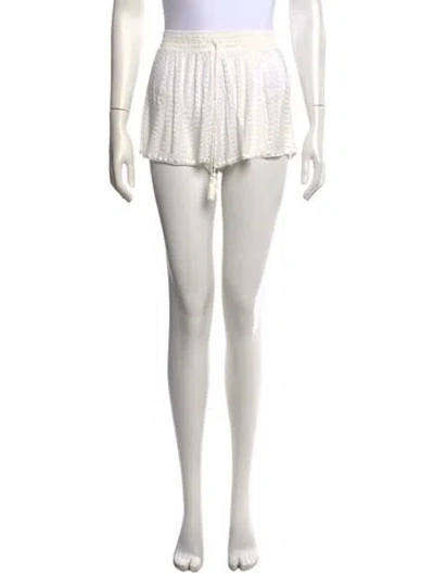 Pre-owned Missoni Patterned Mini Shorts In Neutrals