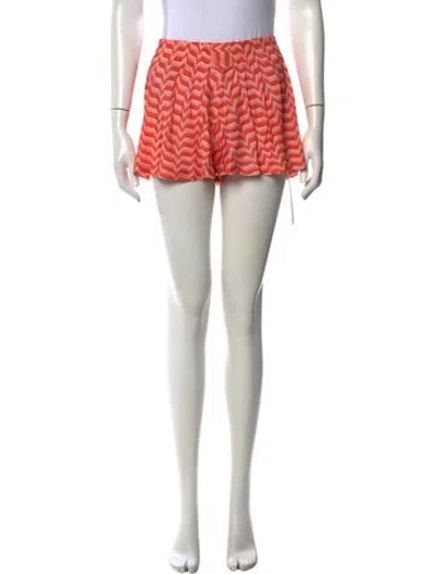 Pre-owned Missoni Patterned Mini Shorts In Neutrals