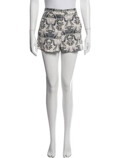Pre-owned Missoni Patterned Mini Shorts In Pink