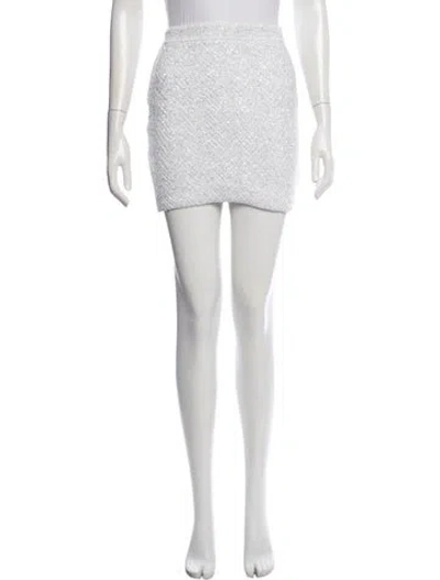 Pre-owned Missoni Patterned Mini Skirt In Multi