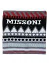 Missoni Patterned Neck Scarf In Multi