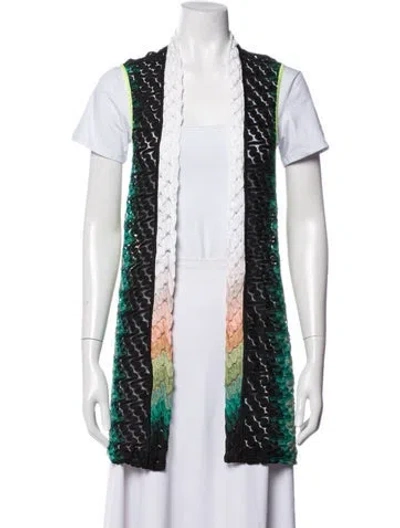 Pre-owned Missoni Patterned Nightgown W/ Tags In Black