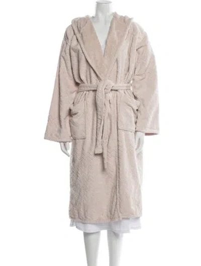Pre-owned Missoni Patterned Robe In Pink