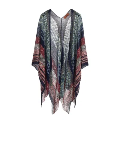 Missoni Patterned Shawl In Multi