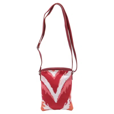 Missoni Patterned Snap Crossbody Bag In Multicolor Cotton