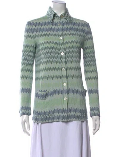 Pre-owned Missoni Patterned Sweater In Multi