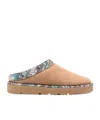 Missoni Patterned-trim Slippers In Multi