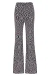Missoni High-waist Flared Trousers In Black
