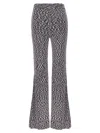 Missoni High-waist Flared Trousers In Multicolor