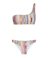 Missoni Patterned Two-piece Swimsuit In Nude