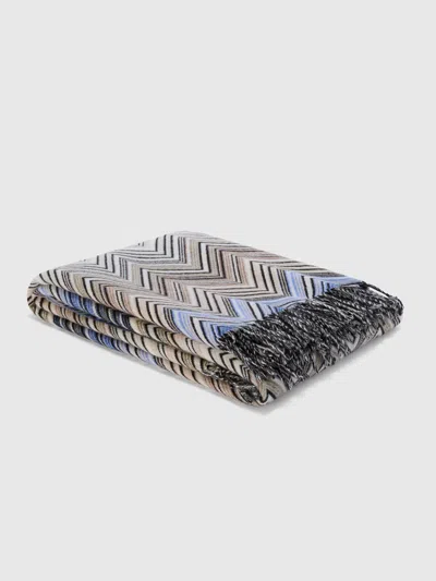 Missoni Perseo Throw 130x190 In Gray