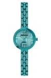 Missoni Petite Bracelet Watch, 25mm In Green