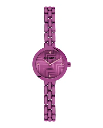 Missoni Petite Bracelet Watch In Gold