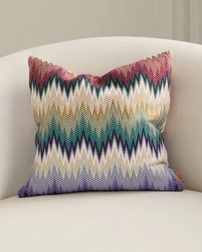 Missoni Phrae Decorative Pillow, 16" Square In Multi