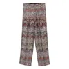 Missoni Weit Geschnittene Hose Mit Zickzackmuster In Multi