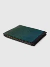 Missoni Plaid Blanket 135x195 Cm Chevron Wool Blend With Fringes In Black