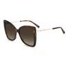 Missoni Brown Plastic Sunglasses In Brown