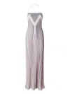 Missoni Long Cover-up With Straight Neckline And Open Back In Sm9ra