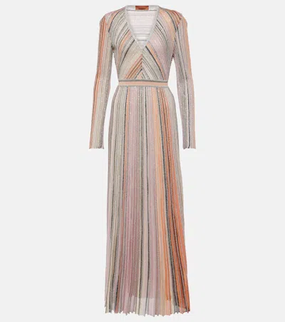 Missoni Sequin-embellished Maxi Dress In Multicoloured