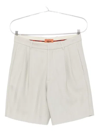 Missoni Pleated Shorts In Neutral