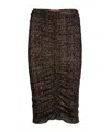 Missoni Tulle Chevron Skirt In Black