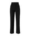 Missoni Zigzag-pattern Straight Trousers In Black