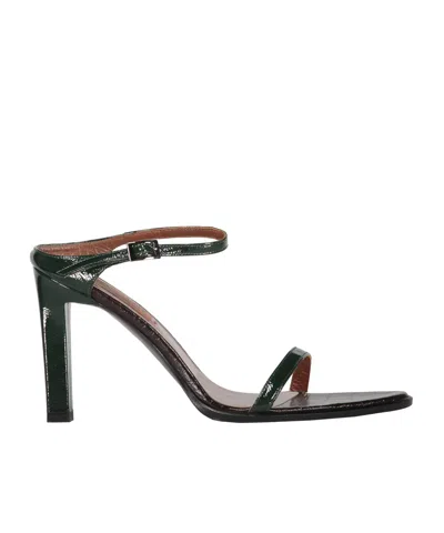Missoni Pointed High-heeled Sandals In Black