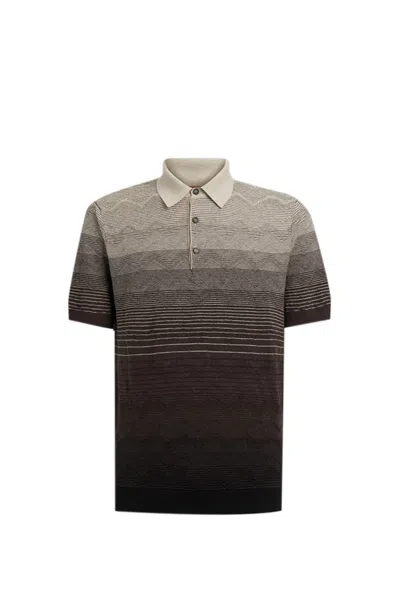 Missoni Polo In Brown