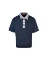 MISSONI POLO SHIRT WITH PATTERNED COLLAR