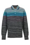 Missoni Men Embroidered Piquet Polo Shirt