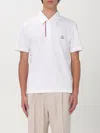Missoni Polo Shirt With Embroidered Logo In White