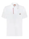 Missoni Polo Shirt With Embroidered Logo In White