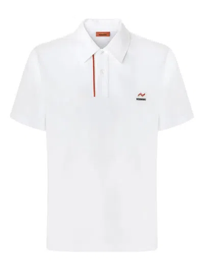 MISSONI POLO SHIRT WITH EMBROIDERED LOGO