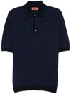 MISSONI POLO SHIRT WITH WAVE PATTERN