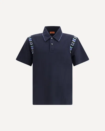 Missoni Polo Shirt With Zigzag Details