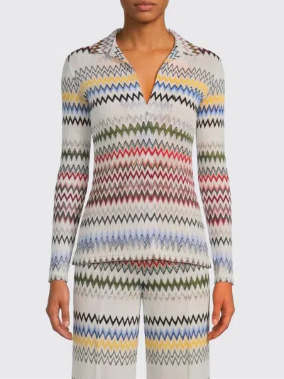 Missoni Polo Shirt Woman  In Multi