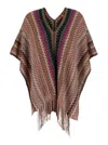 Missoni Poncho Mod.9 90x70 Da231 In Multi