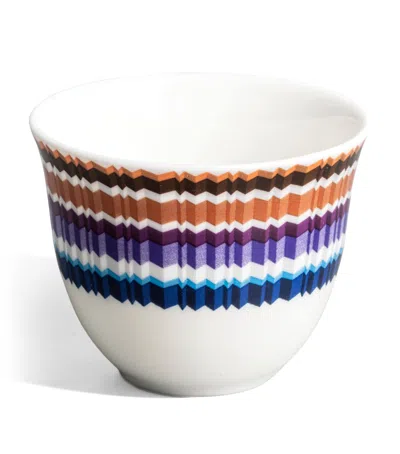 Missoni Porcelain Wavelux Espresso Cups In Multi