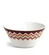 Missoni Porcelain Zigzag Fruit Bowl In Multi